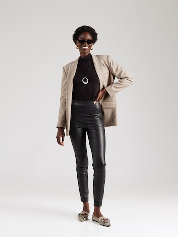 Max Mara Leisure Skinny Broek 'ECHO' in Zwart