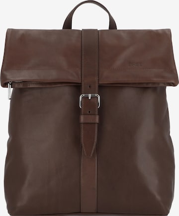 BREE Backpack 'Stockholm 13' in Brown: front