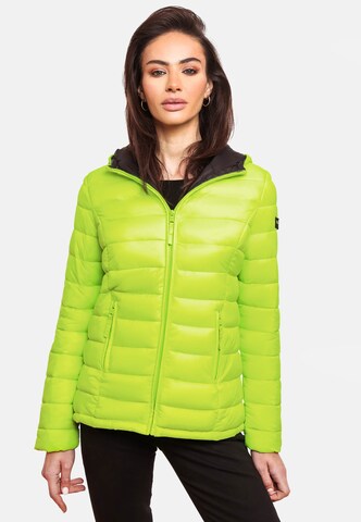 MARIKOO Weatherproof jacket in Green: front