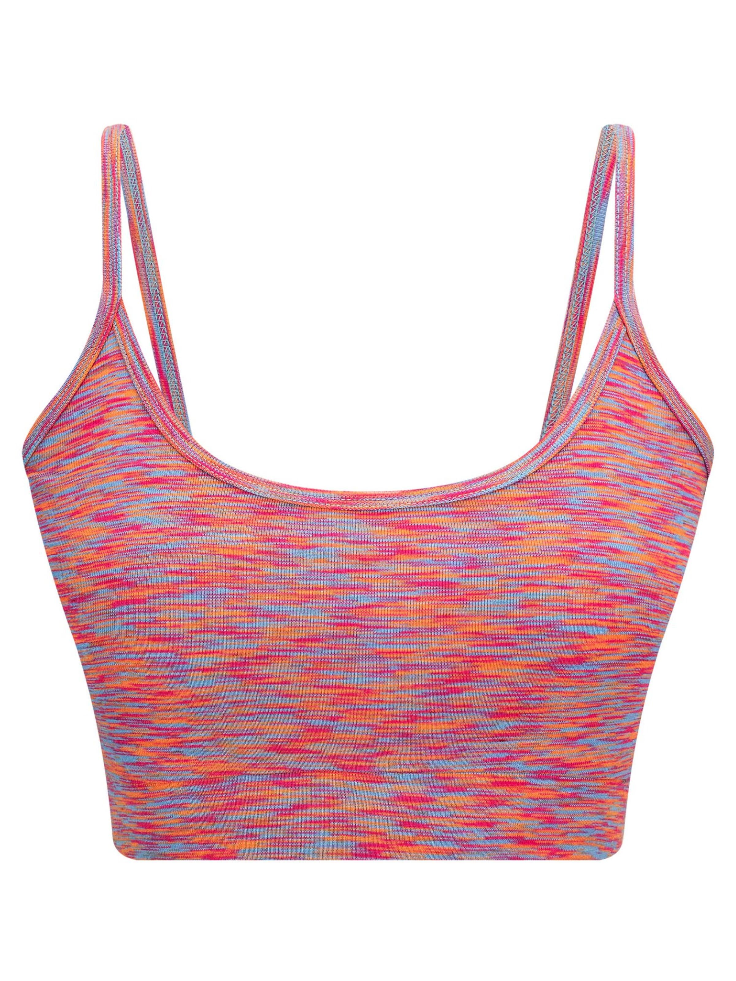 Albero Natur Top 'Bustier aus 100 % Bio-Baumwolle' in Red: front