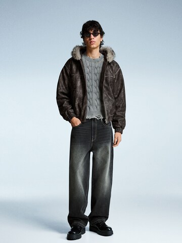 Bershka Övergångsjacka i svart