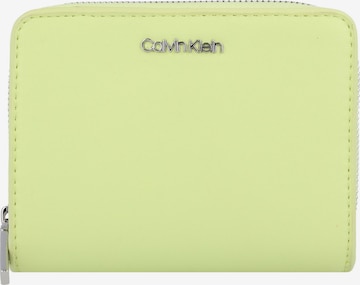 Calvin Klein Portemonnee 'Rfid' in Groen: voorkant