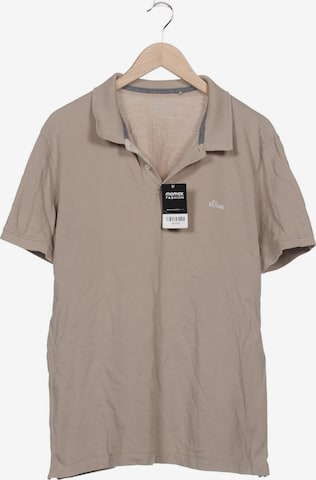 s.Oliver Shirt in XL in Beige: front