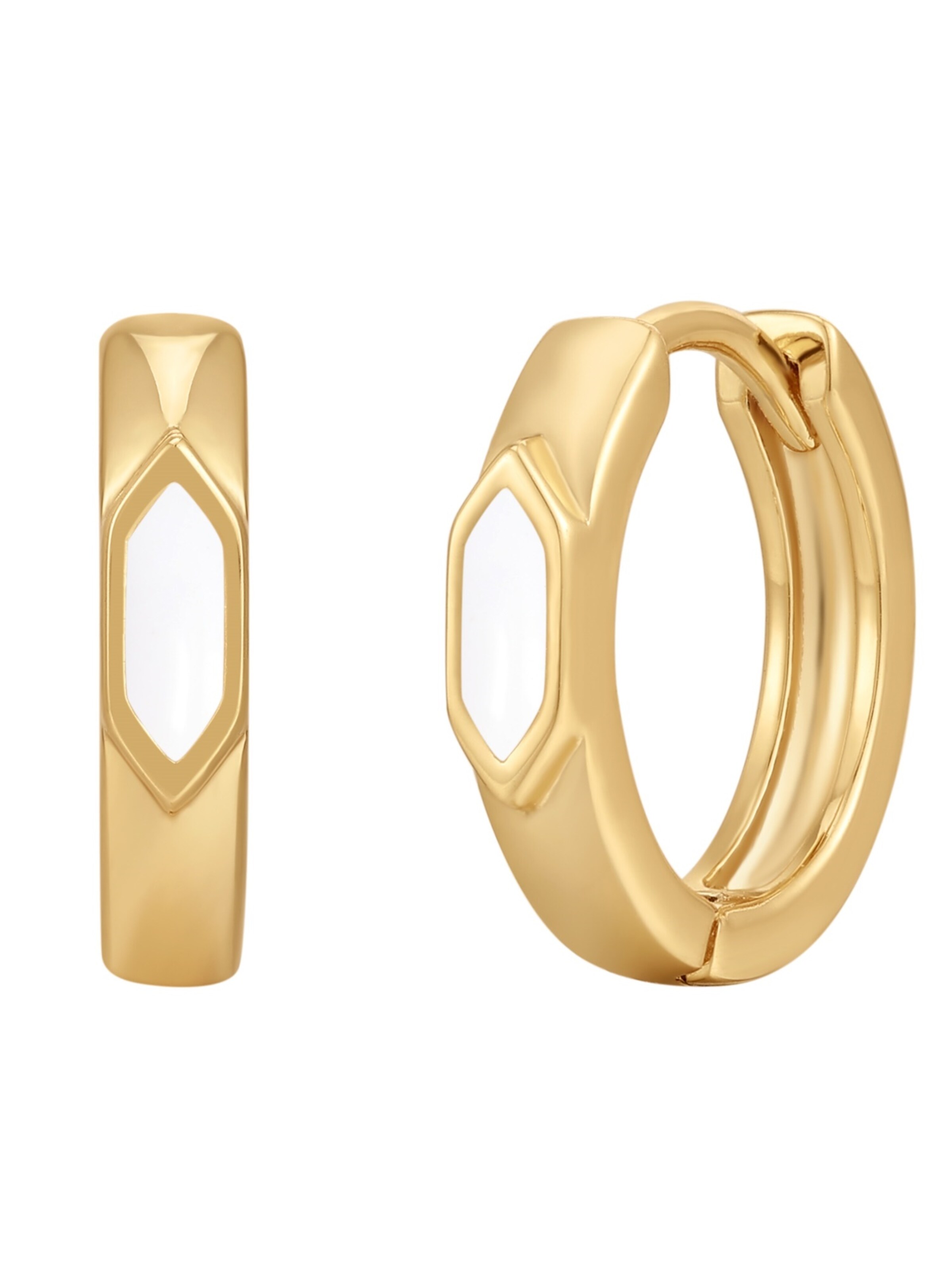 Glanzstücke München Oorbellen in Goud: voorkant