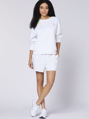 CHIEMSEE Regular Shorts in Weiß