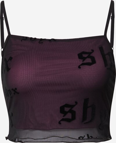 SHYX Haut 'Josy' en bourgogne / noir, Vue avec produit