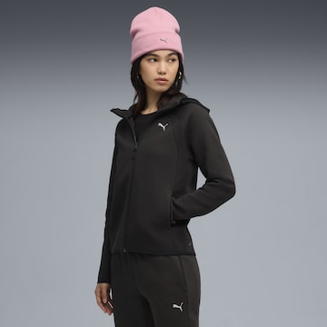 Veste de survêtement 'EvoStripe' PUMA en noir