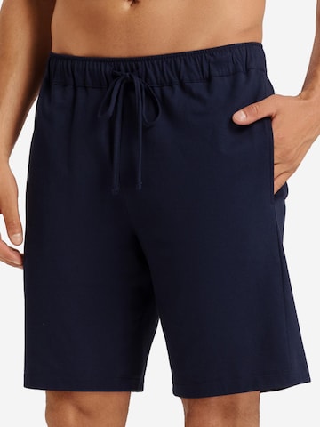 Hanro Pyjamabroek 'Night & Day' in Blauw