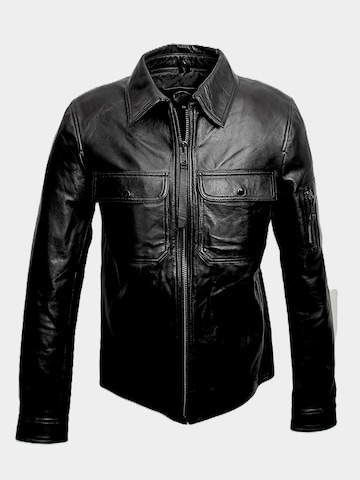 Be  Noble Between-Season Jacket in Black: front