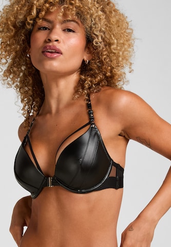 Hunkemöller Push-up Σουτιέν σε μαύρο: μπροστά