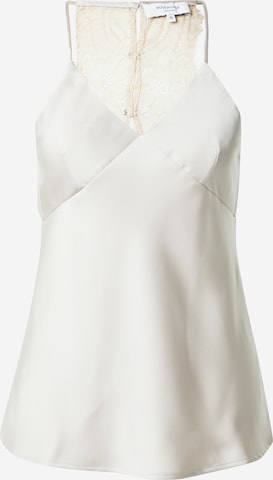 rosemunde - Top 'Kin' en beige: frente