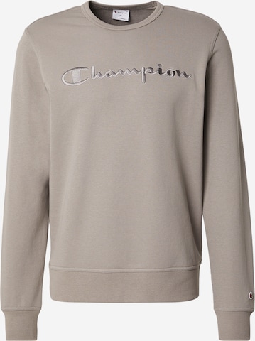 Champion Authentic Athletic Apparel Свитшот в Серый: спереди