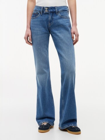 Tommy Jeans Буткат Джинсы 'SIA' в Синий: спереди