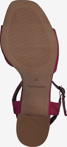 Sandale cu baretă de la TAMARIS pe roz