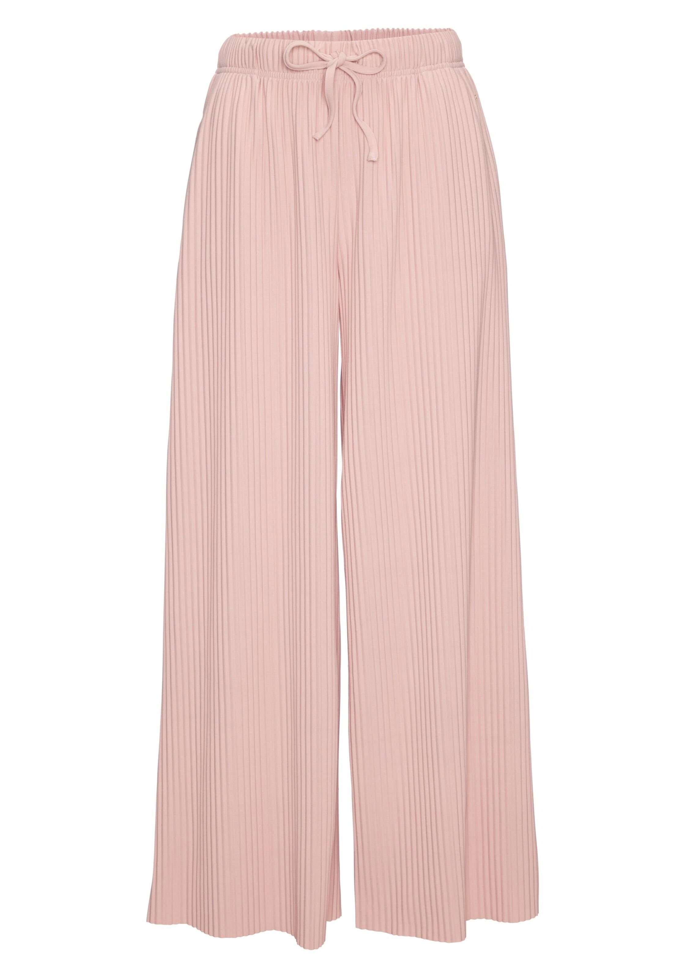 LASCANA Wide leg Pants in Purple: front