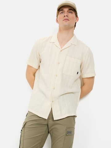 CAMEL ACTIVE Regular fit Button Up Shirt in Beige