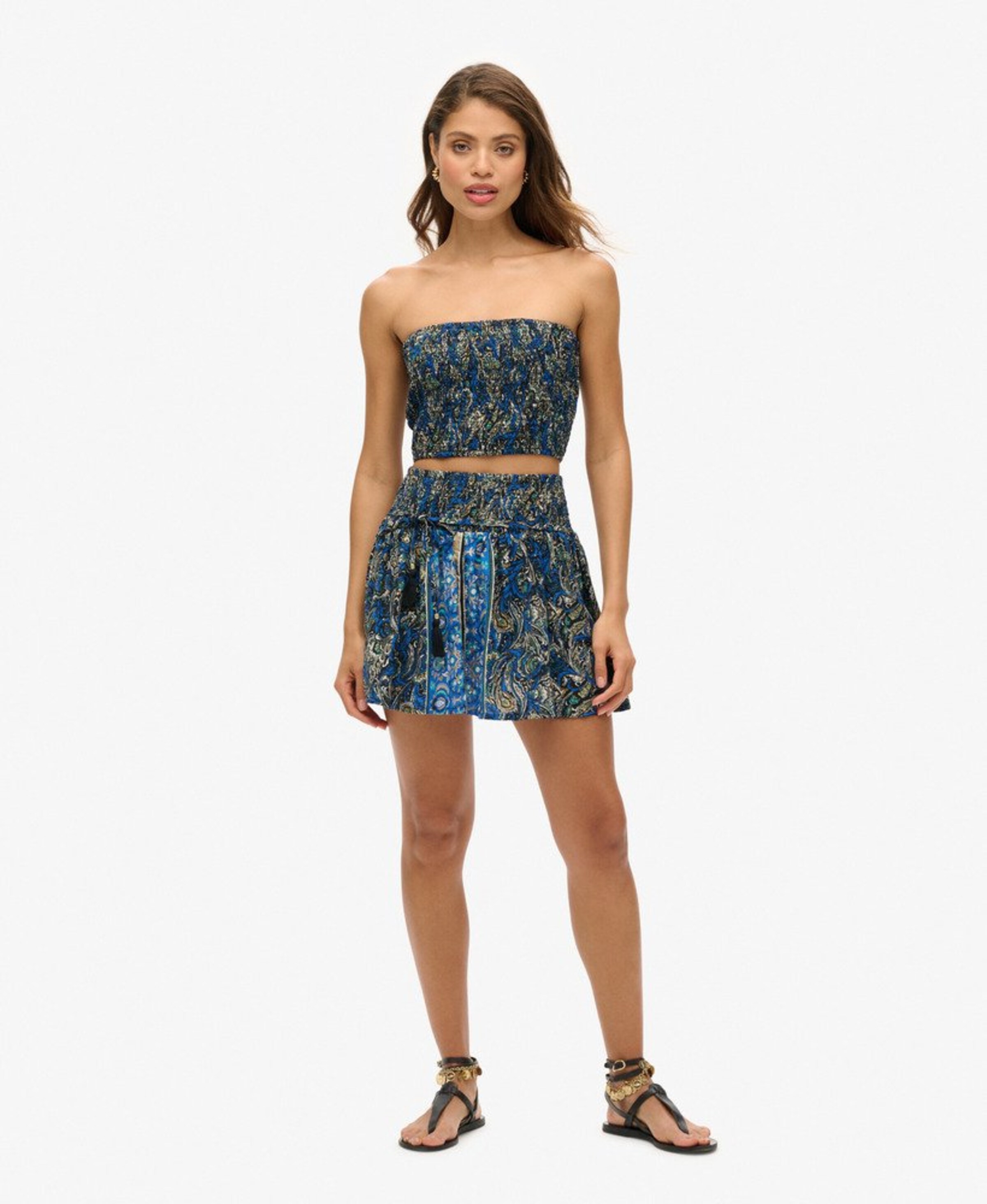Superdry & Co Skirt ' St Tropez ' in Blue