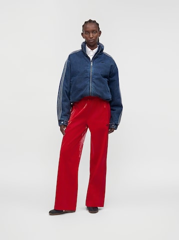 ADIDAS ORIGINALS Prehodna jakna 'Firebird' | modra barva