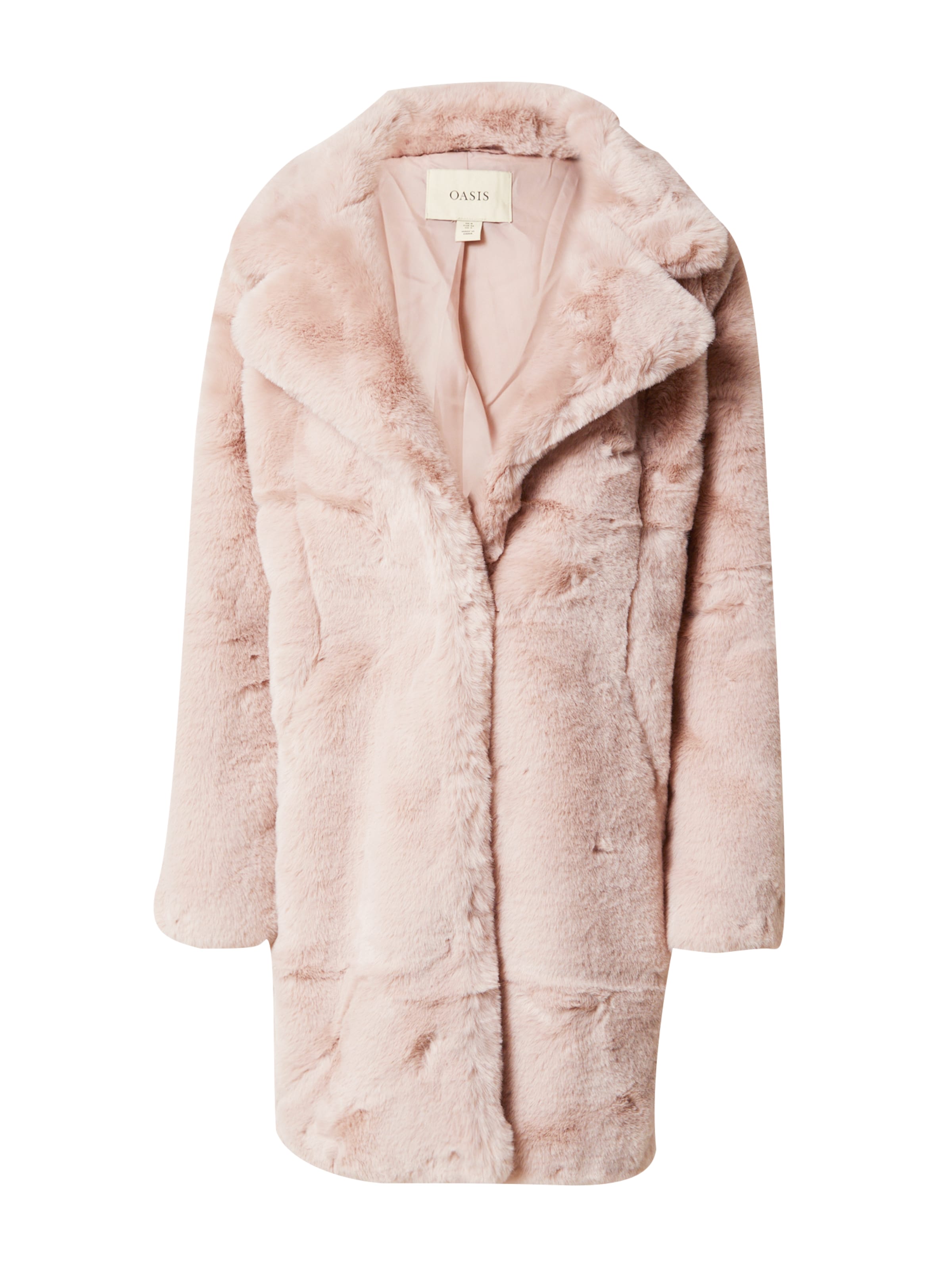 Palton de primăvară-toamnă de la Oasis pe bej: față