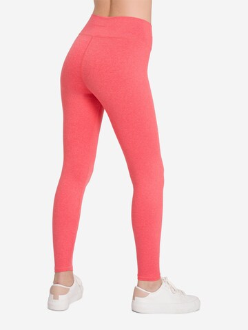 OCEANSAPART - Skinny Pantalón deportivo 'Dahlia' en rojo