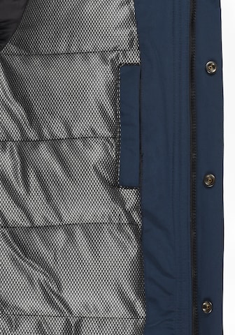 INDICODE JEANS Winterjacke 'Madot' in Blau