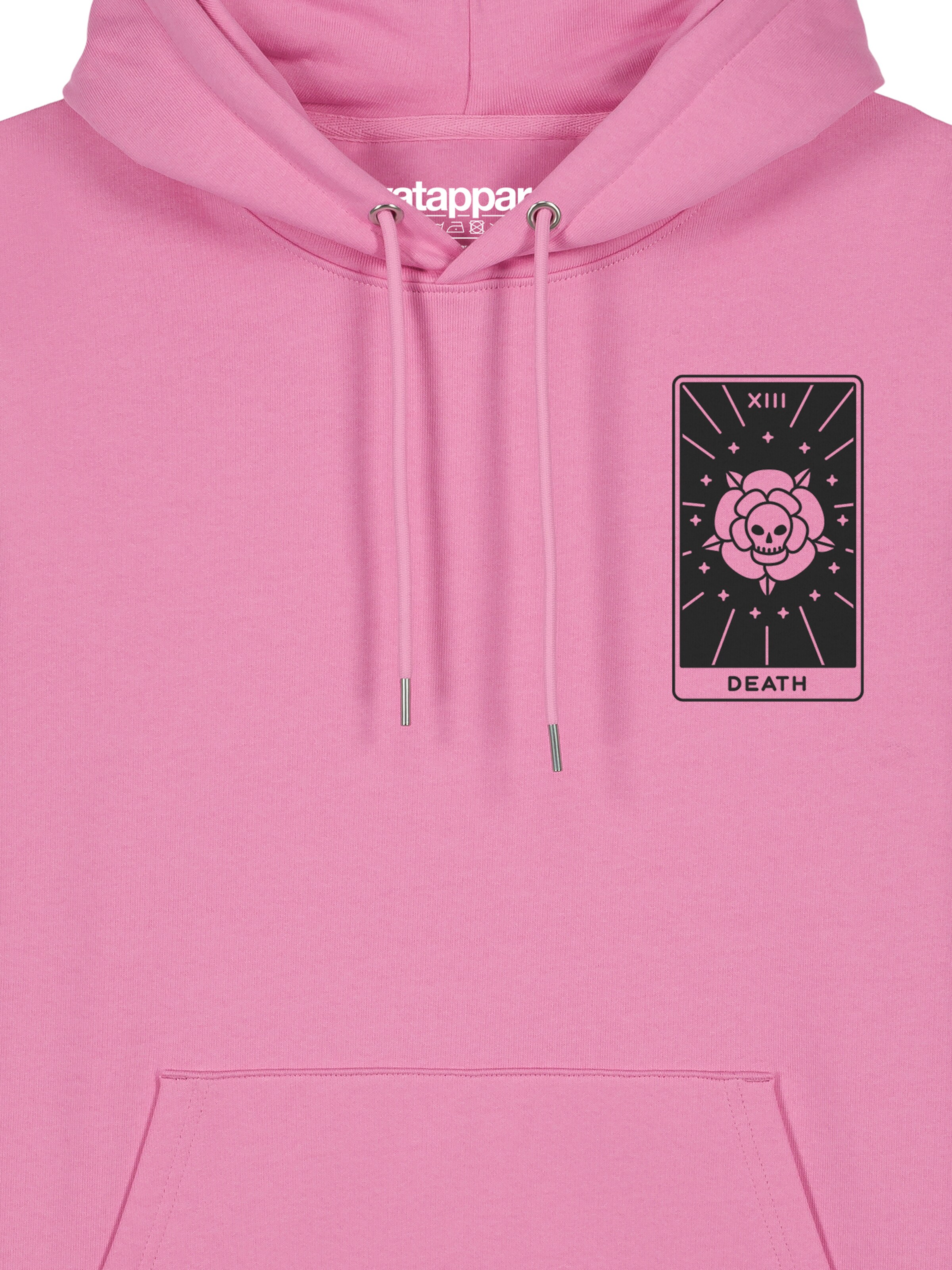 Watapparel Sweatshirt ' Tarot Death ' in Roze