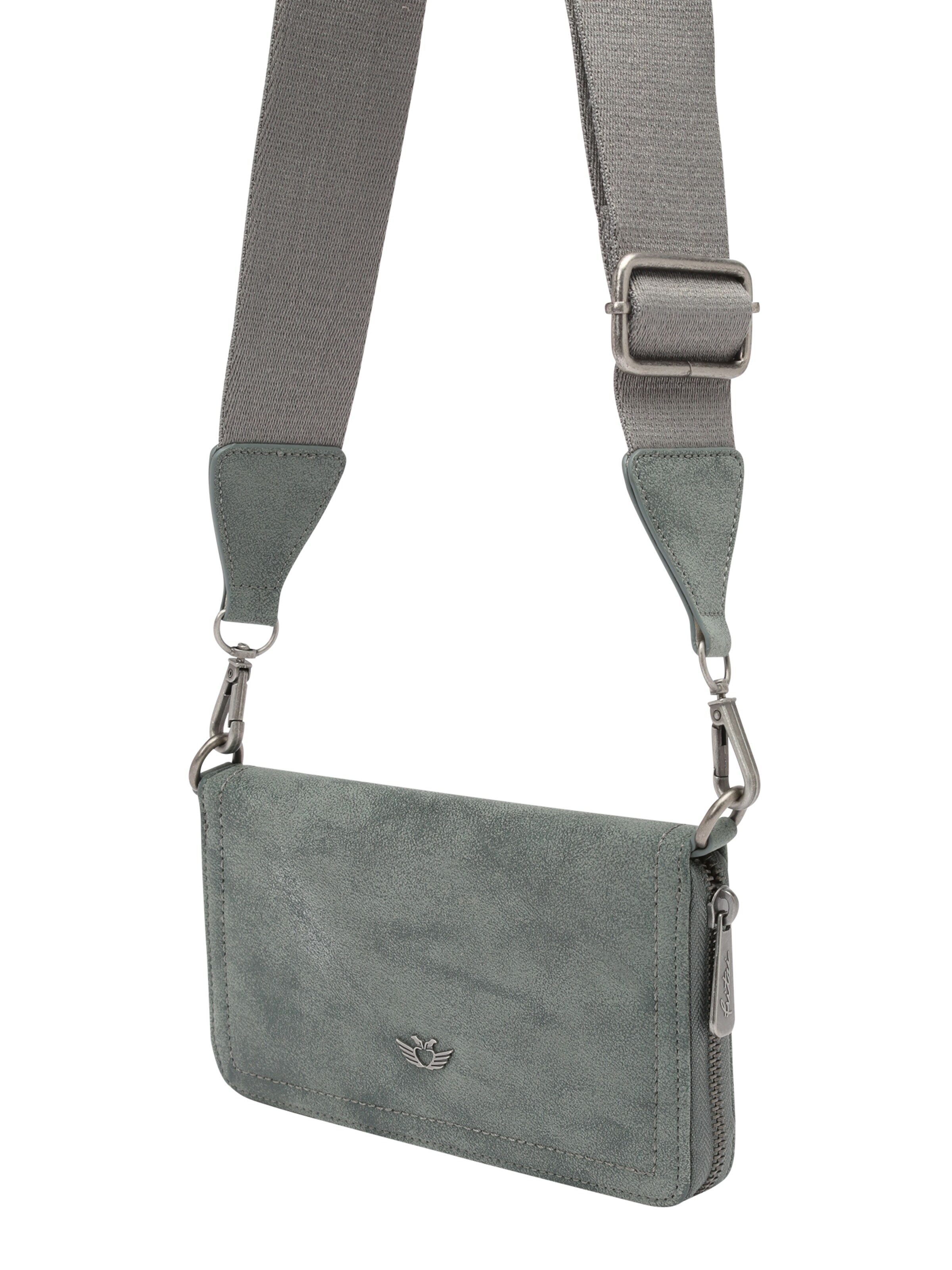 Fritzi aus Preußen Crossbody bag 'Lou' in Blue: front