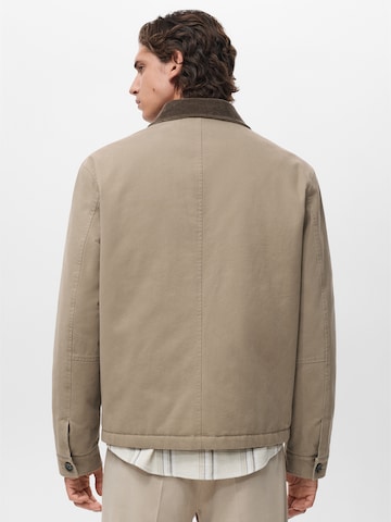 MANGO MAN Jacke 'Theon' in Beige