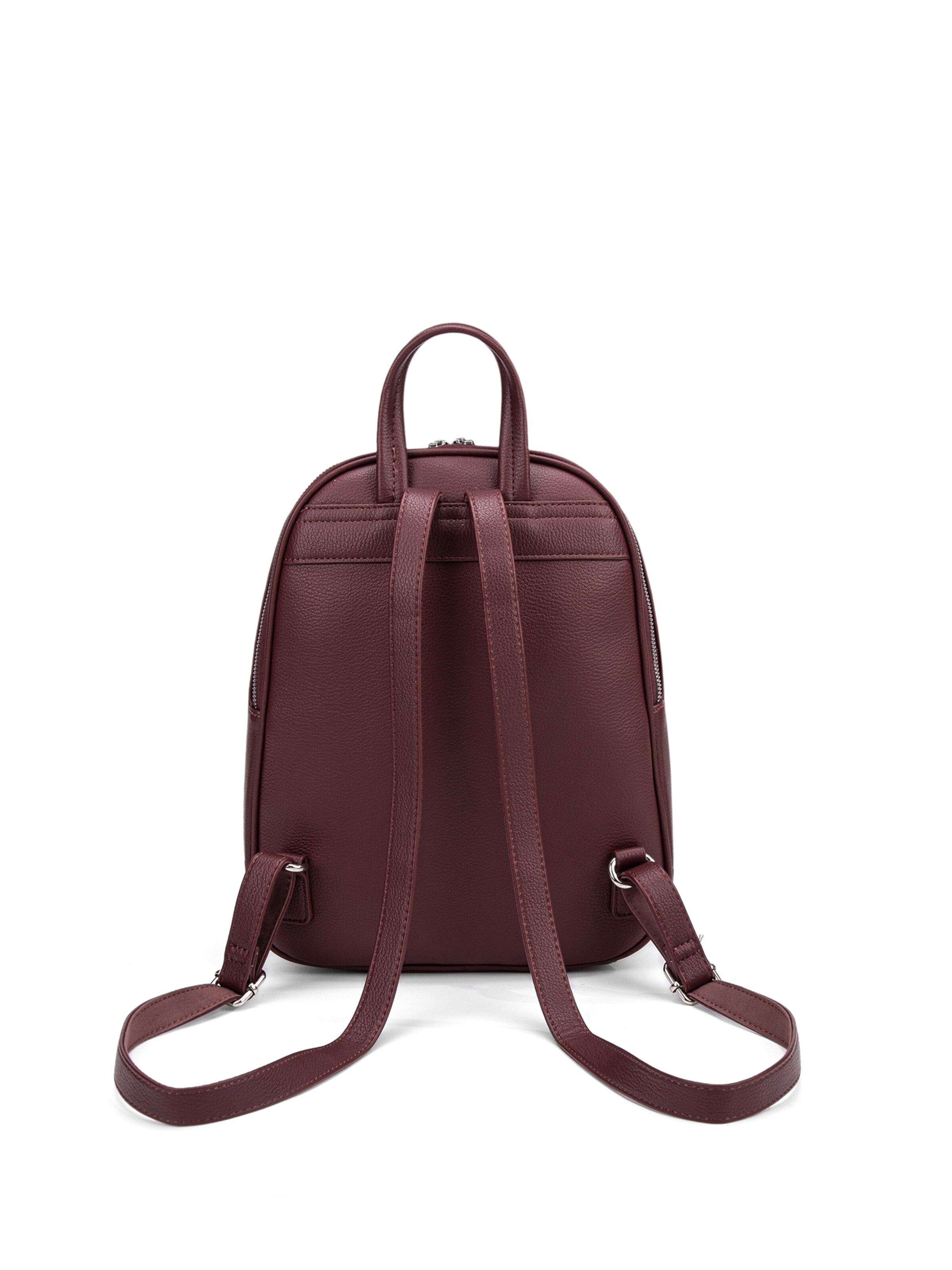 Zaino 'Zaino donna Oriana Nova pelle vegana PU' di David Jones in rosso