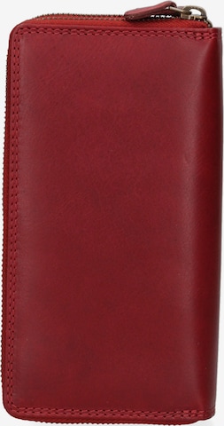 Porte-monnaies HILL BURRY en rouge : devant