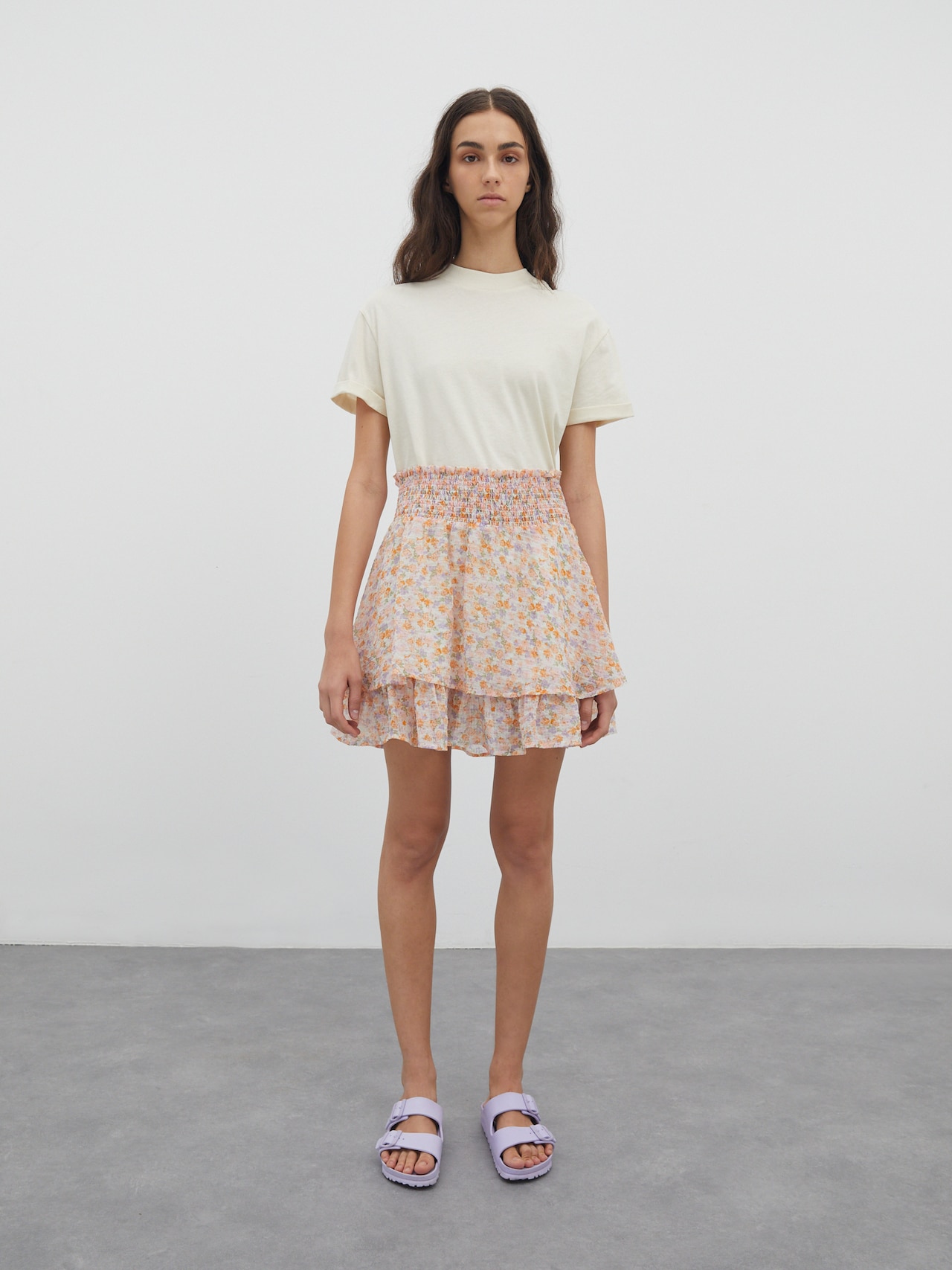 EDITED Produits Jupe 'Magnolia' crème