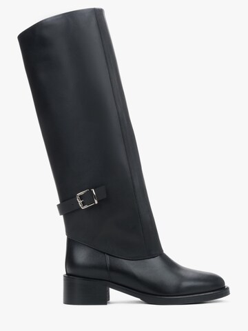 Estro Ankle Boots '32-0320'‌‌‌‌‌‌‌ in Schwarz: Vorderseite