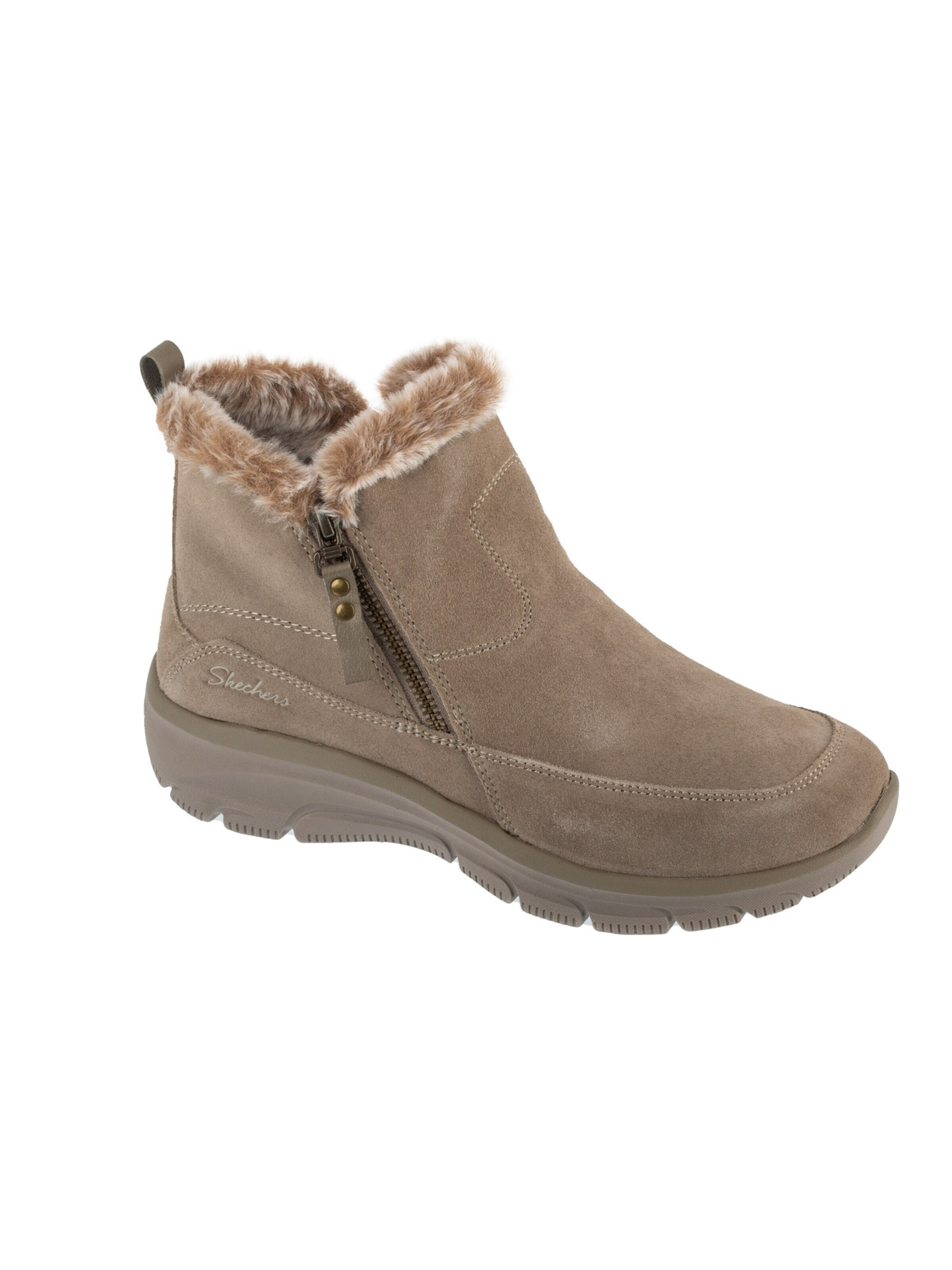 SKECHERS Stiefelette 'Easy Going' in Beige: Vorderseite