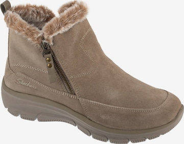 SKECHERS Stiefelette 'Easy Going' in Beige: Vorderseite