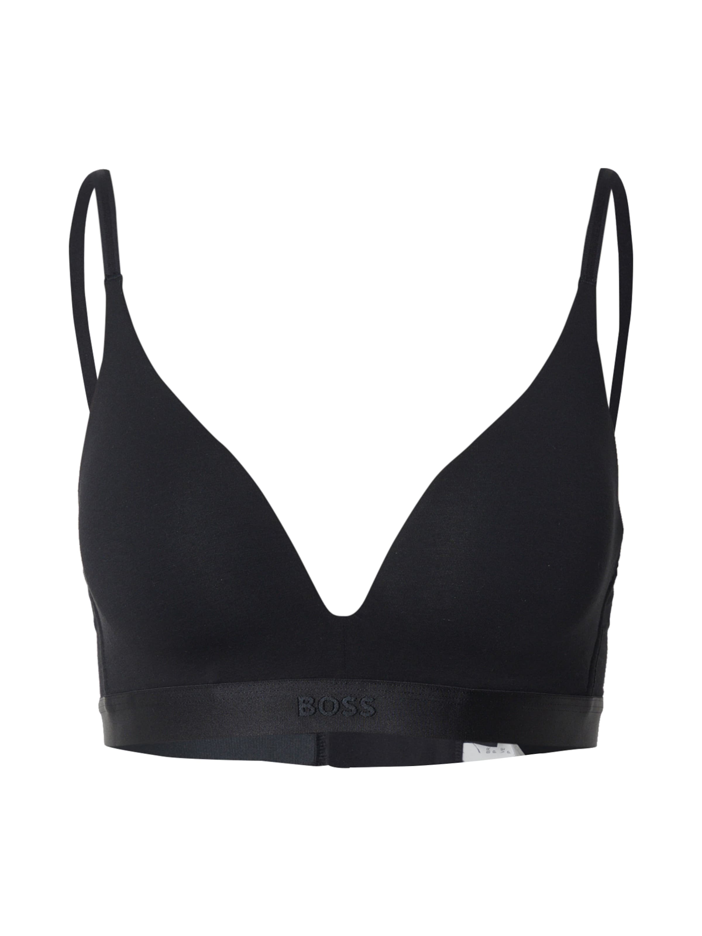 Triangolo Reggiseno di BOSS in nero: frontale