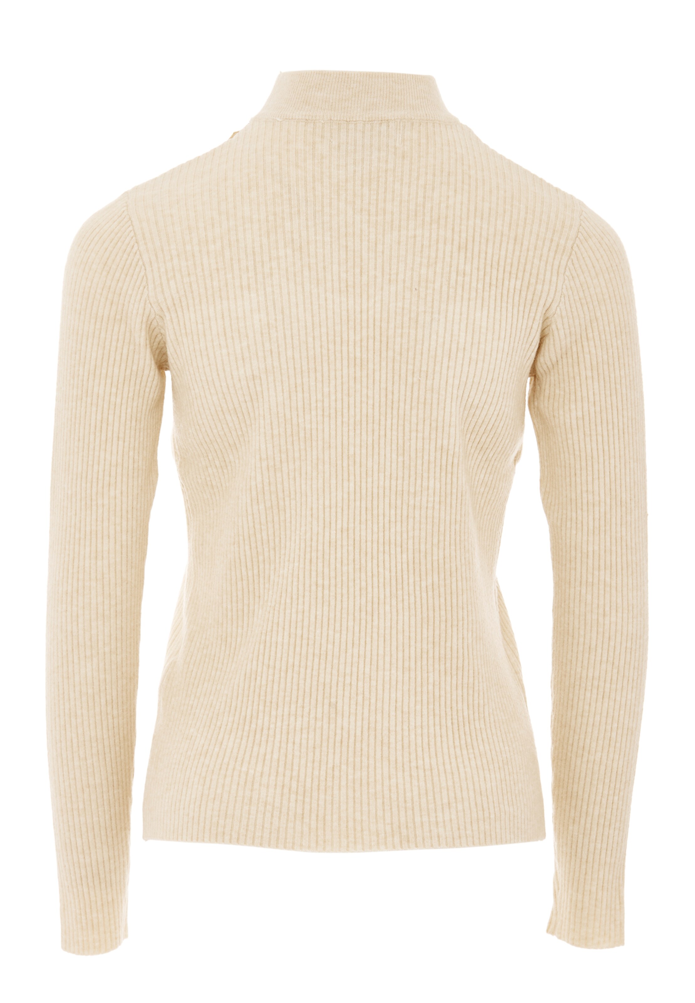 BLONDA Pulover | bež barva