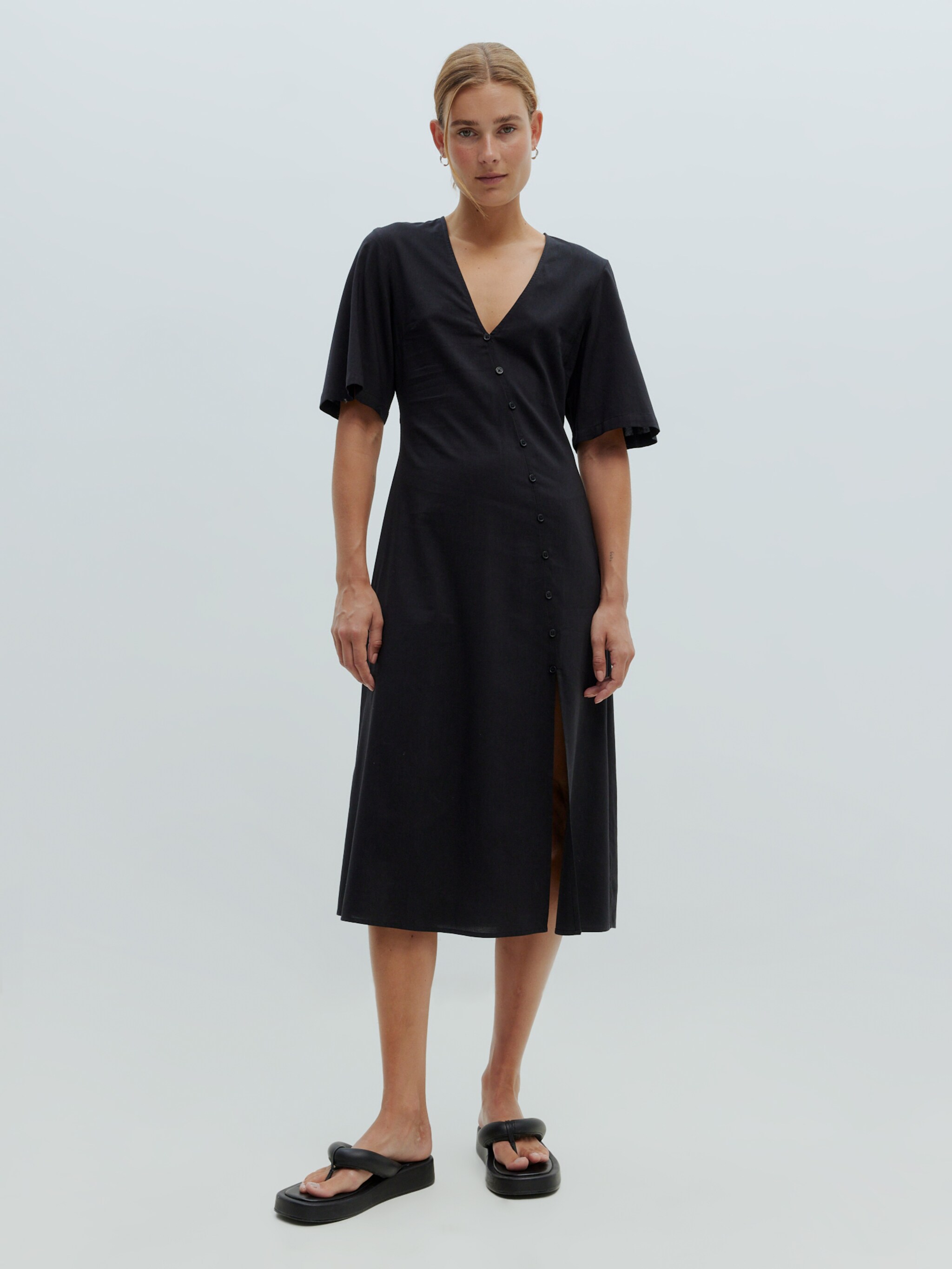 EDITED Producten Jurk 'Anna' Zwart