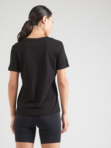 4F Sportshirt in Schwarz: Rückseite