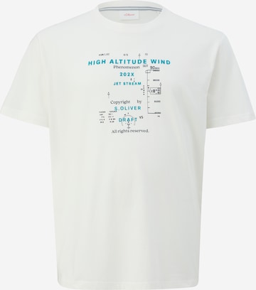 s.Oliver Shirt in White: front