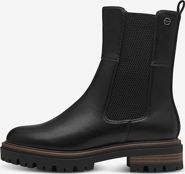 TAMARIS Chelsea boots in Zwart