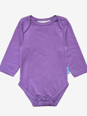 Toby Tiger Strampler/Body 'Bio-Baumwoll Baby Body in Lila'‌‌‌‌‌‌ in Lila: Vorderseite