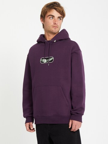Volcom Sweatshirt 'Noder' in Purple
