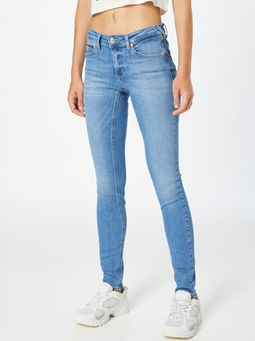 Skinny Jeans 'Sophie' de la Tommy Jeans pe albastru: față