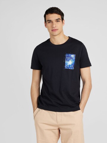 T-Shirt ESPRIT en noir : devant