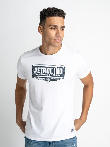 Petrol Industries Shirt in White: front