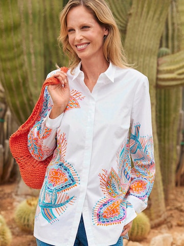 Goldner Blouse in White
