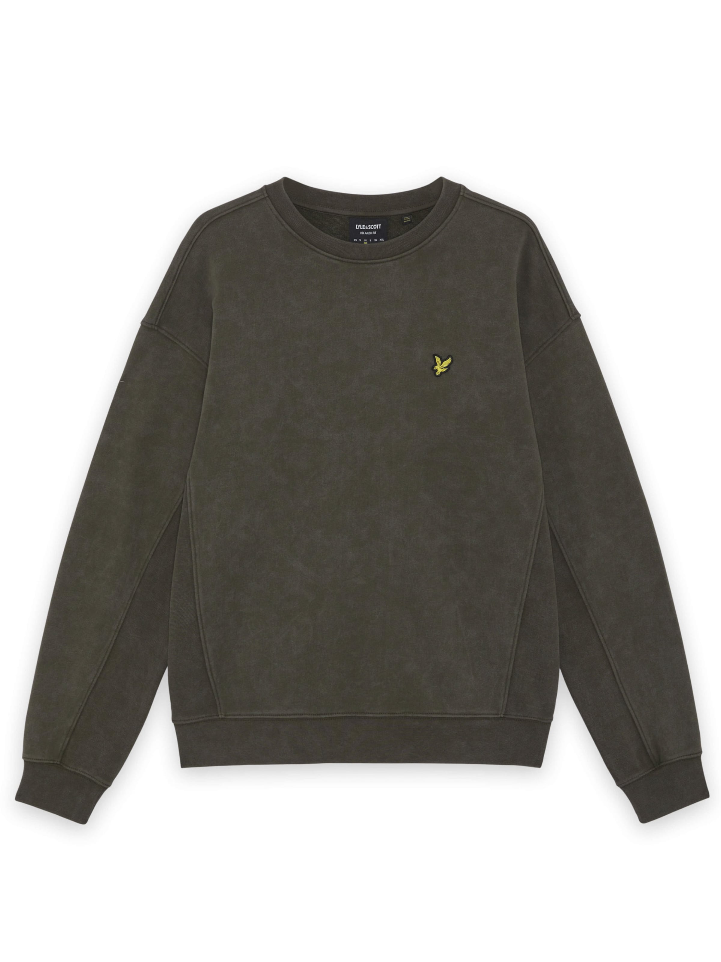 Lyle & Scott Sweatshirt in Green: front