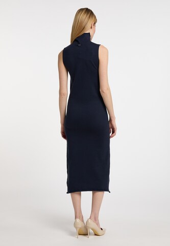 DreiMaster Klassik - Vestido de punto 'Wais' en azul