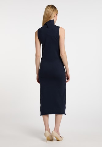 DreiMaster Klassik Knitted dress 'Wais' in Blue