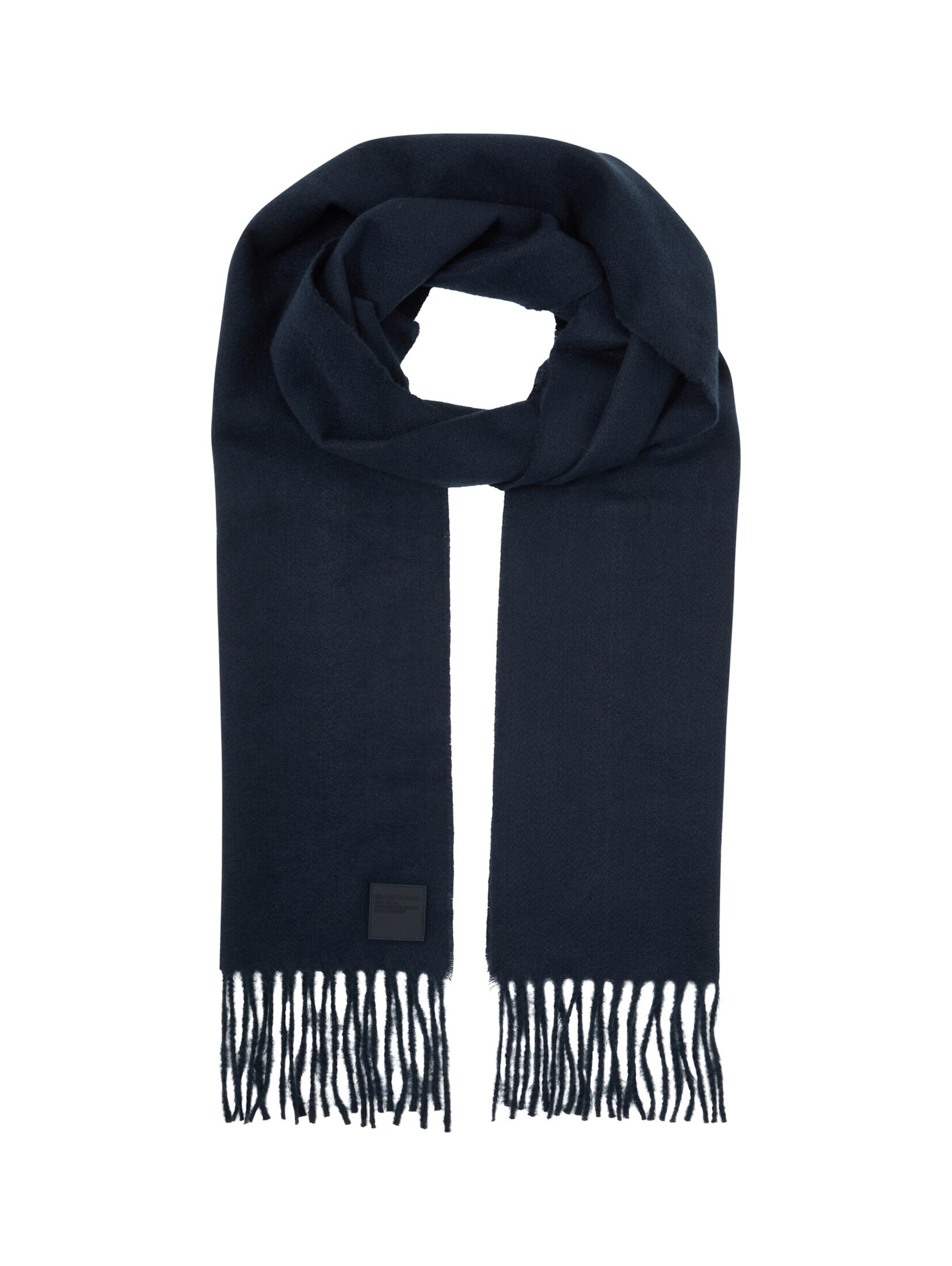 TOM TAILOR Sjaal in Blauw: voorkant